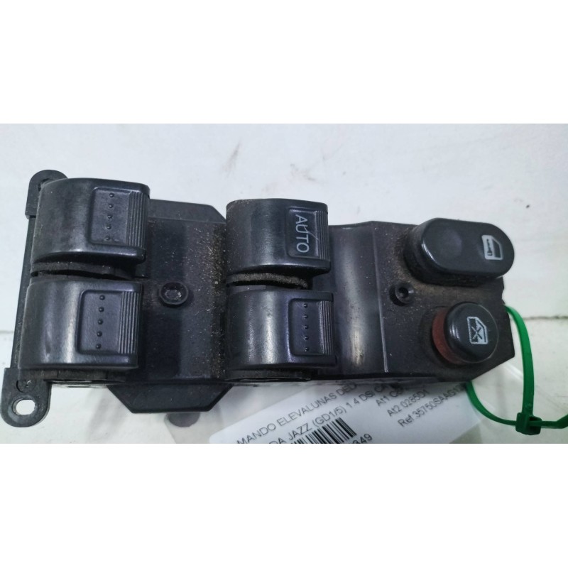 Recambio de mando elevalunas delantero izquierdo para honda jazz (gd1/5) l13a1 referencia OEM IAM 35750SAAG12M1  