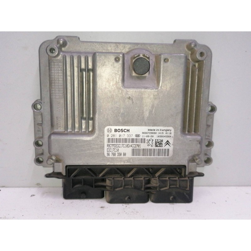 Recambio de centralita motor uce para citroen c3 8hr referencia OEM IAM 9676833080  